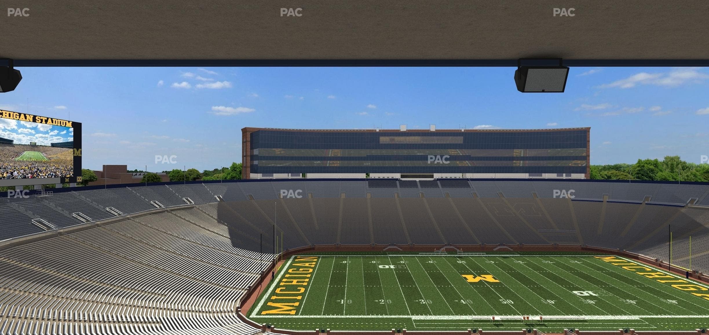 Michigan Stadium - Section 406 Seat View