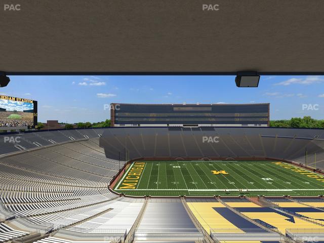 Michigan Stadium - Section 406 Seat View