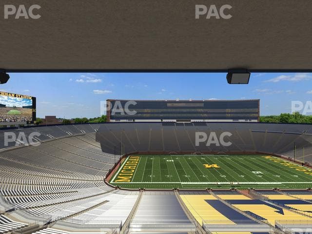 Michigan Stadium - Section 406 Seat View
