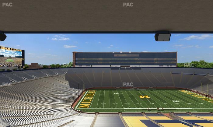 Michigan Stadium - Section 406 Seat View