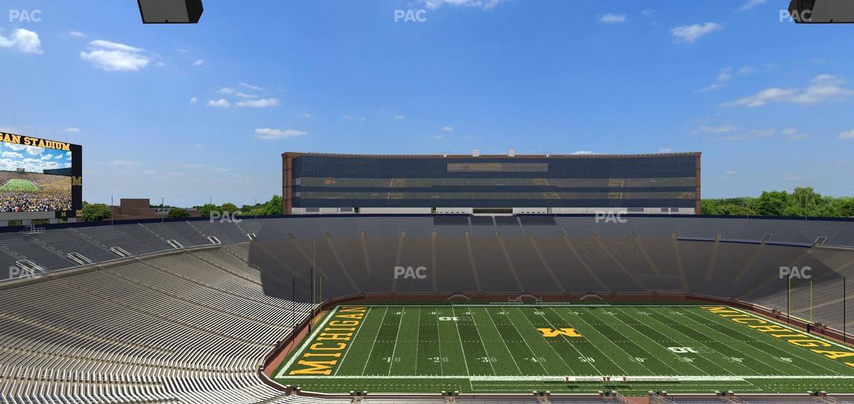 Michigan Stadium - Section 406 Seat View