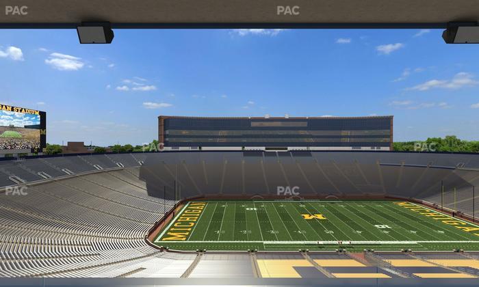 Michigan Stadium - Section 406 Seat View