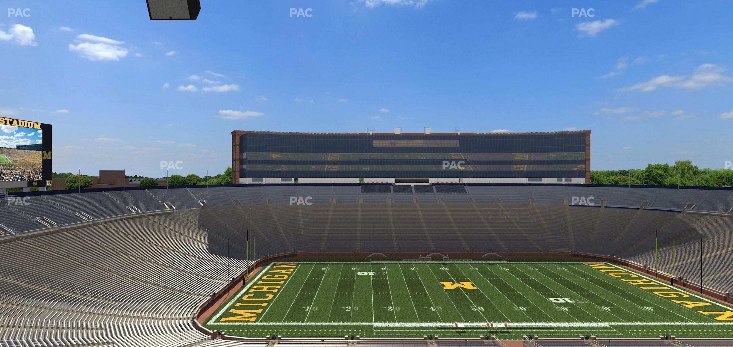Michigan Stadium - Section 407 Seat View