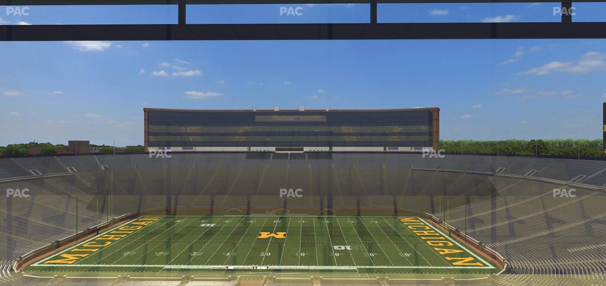 Michigan Stadium - Section 411 Seat View