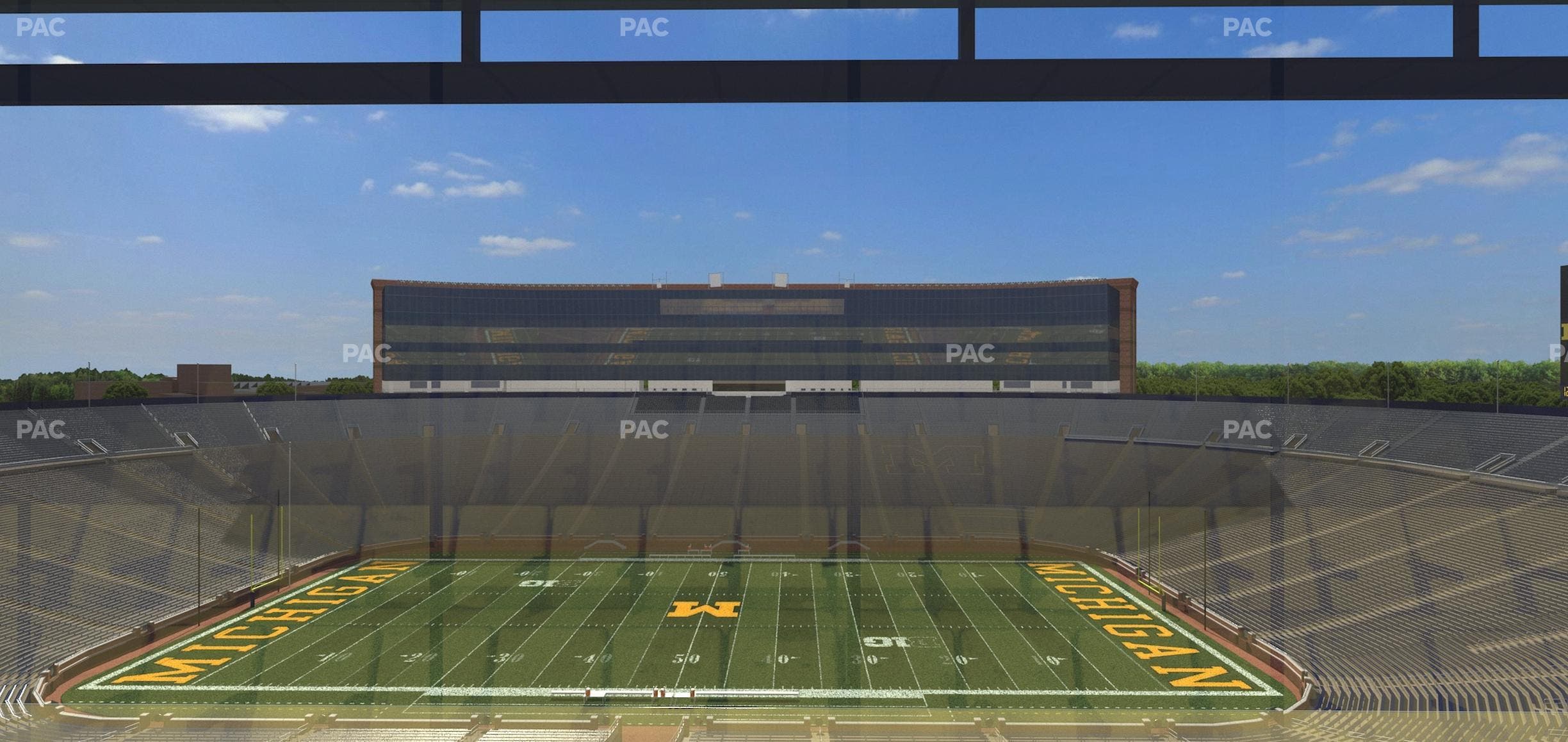 Michigan Stadium - Section 411 Seat View