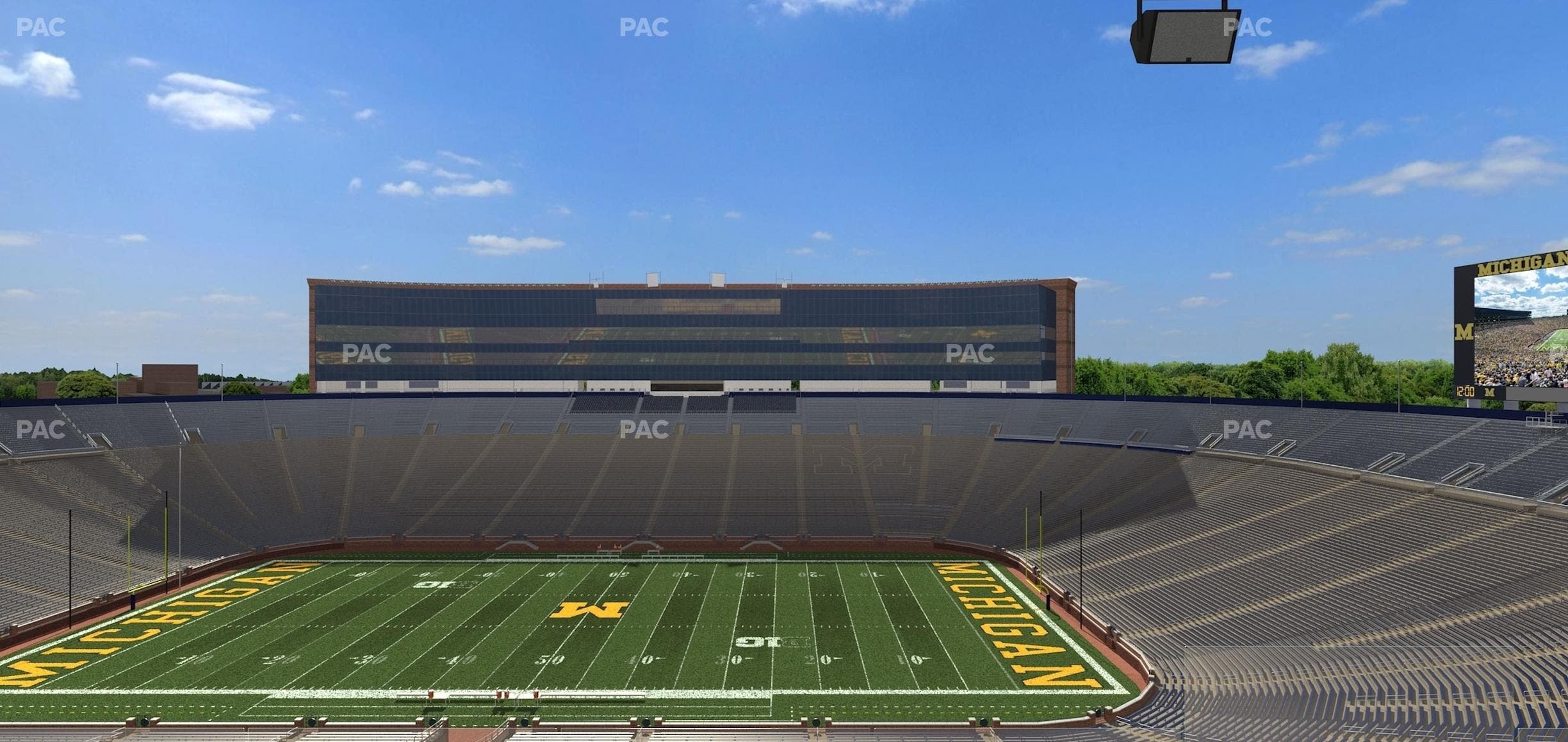 Michigan Stadium - Section 413 Seat View