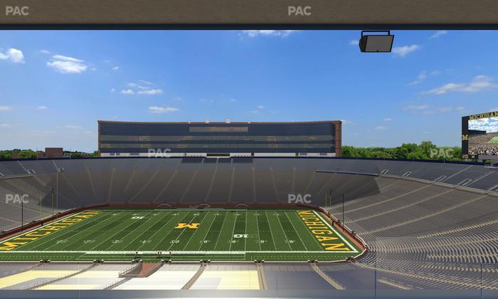 Michigan Stadium - Section 413 Seat View