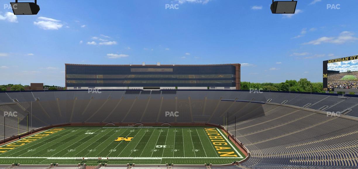Michigan Stadium - Section 414 Seat View