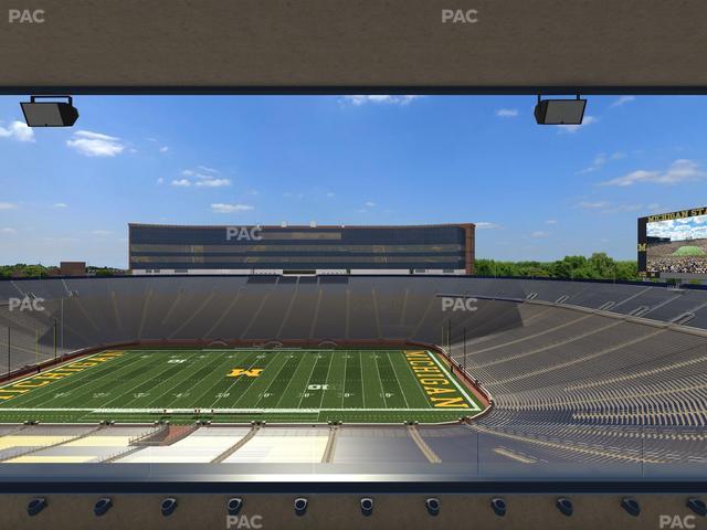 Michigan Stadium - Section 414 Seat View