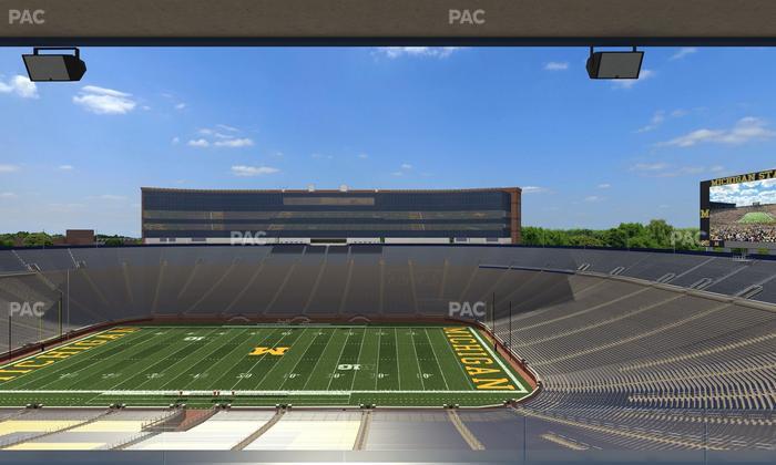 Michigan Stadium - Section 414 Seat View