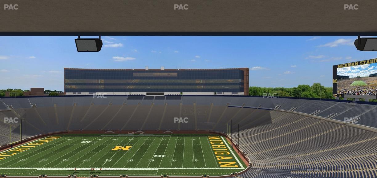 Michigan Stadium - Section 414 Seat View