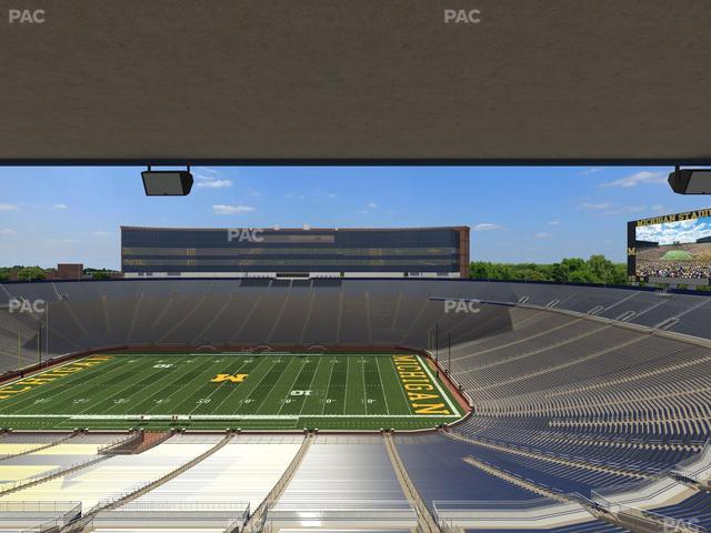 Michigan Stadium - Section 414 Seat View