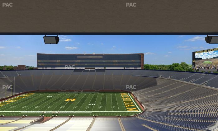 Michigan Stadium - Section 414 Seat View