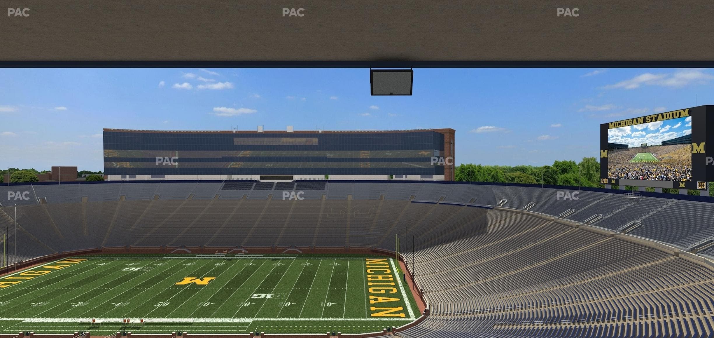 Michigan Stadium - Section 415 Seat View