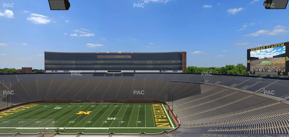 Michigan Stadium - Section 415 Seat View