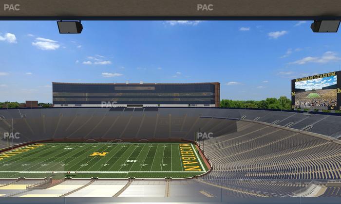 Michigan Stadium - Section 415 Seat View