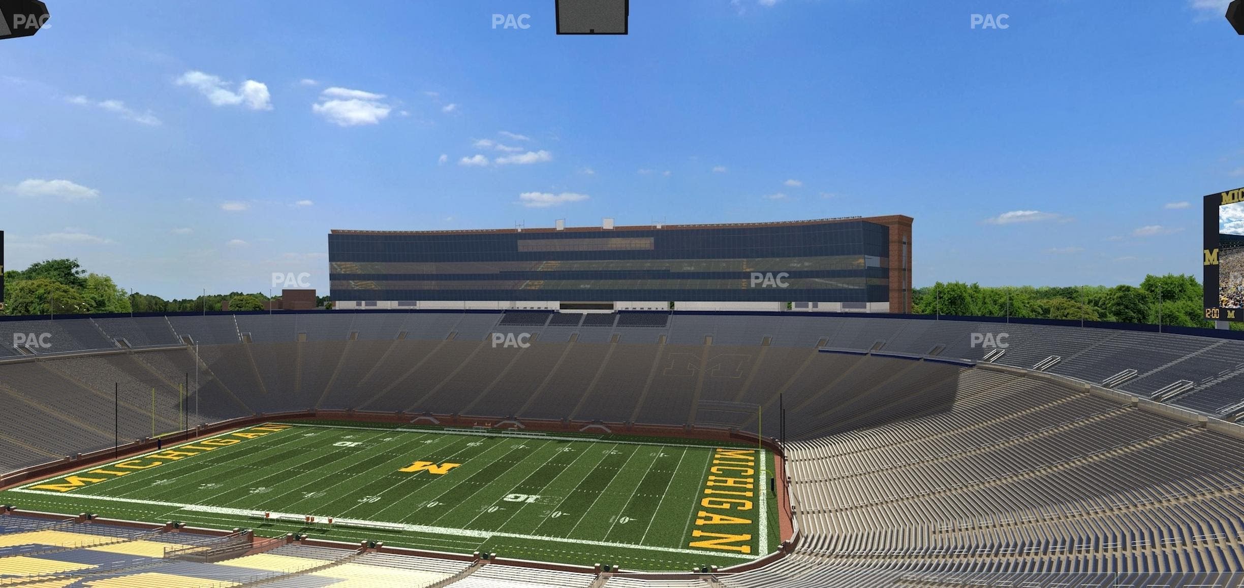 Michigan Stadium - Section 416 Seat View