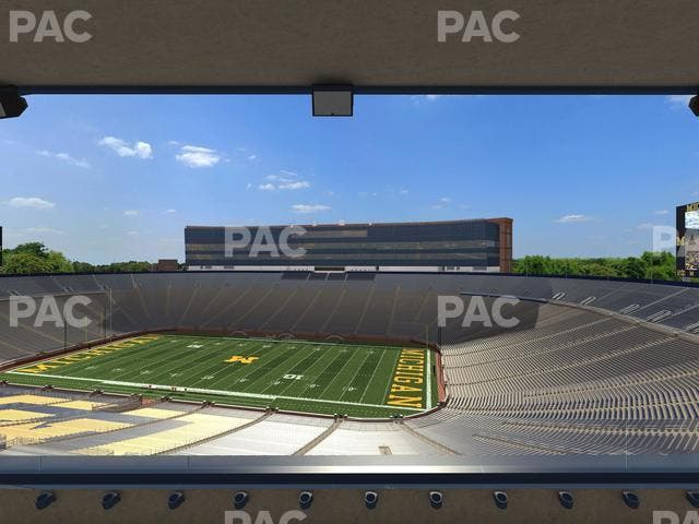 Michigan Stadium - Section 416 Seat View
