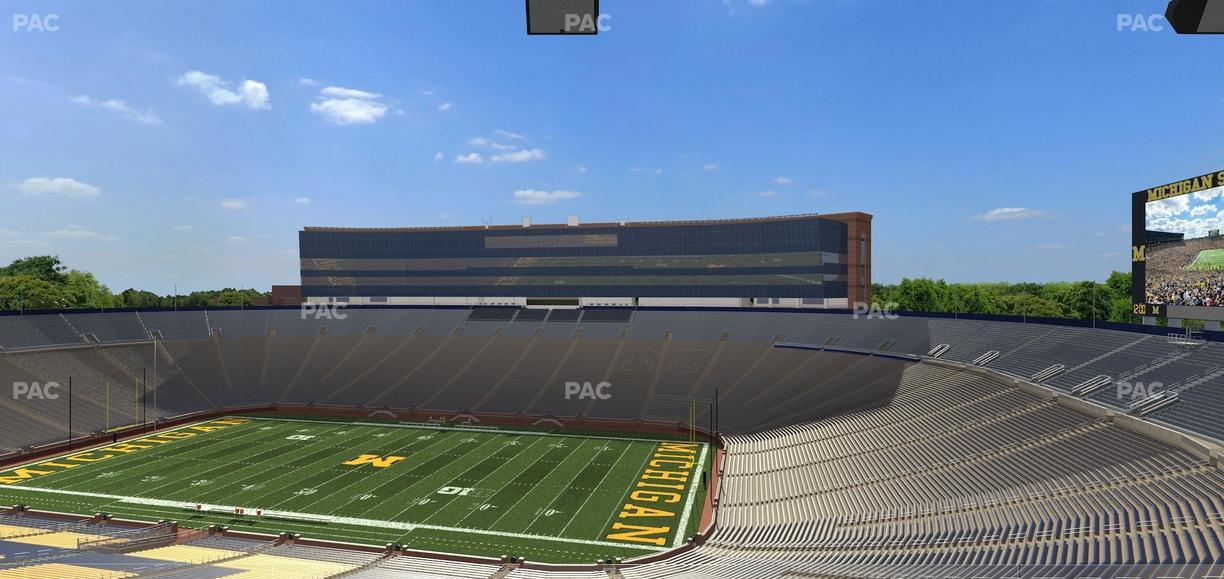 Michigan Stadium - Section 417 Seat View