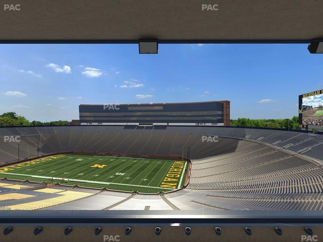 Michigan Stadium - Section 417 Seat View