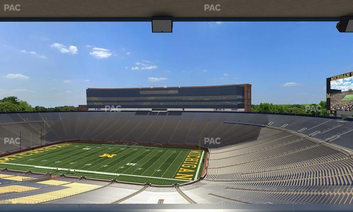 Michigan Stadium - Section 417 Seat View