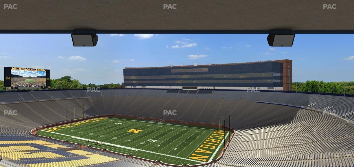 Michigan Stadium - Section 418 Seat View