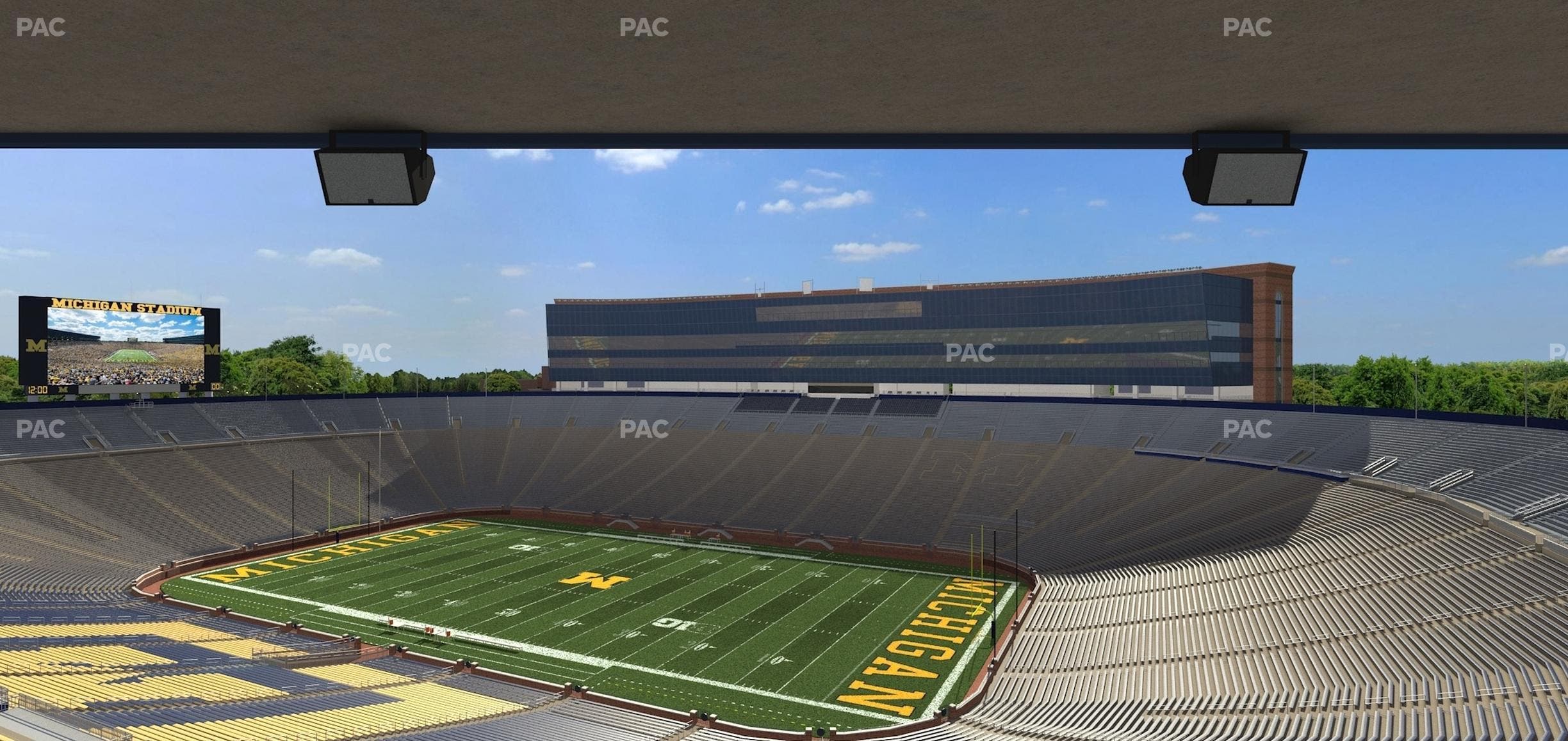 Michigan Stadium - Section 418 Seat View