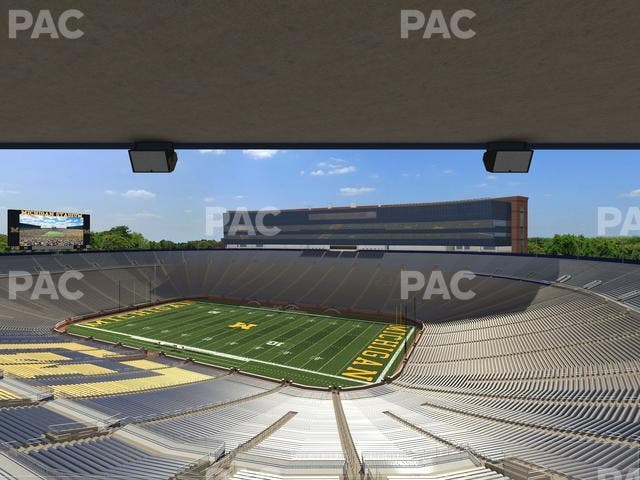 Michigan Stadium - Section 418 Seat View
