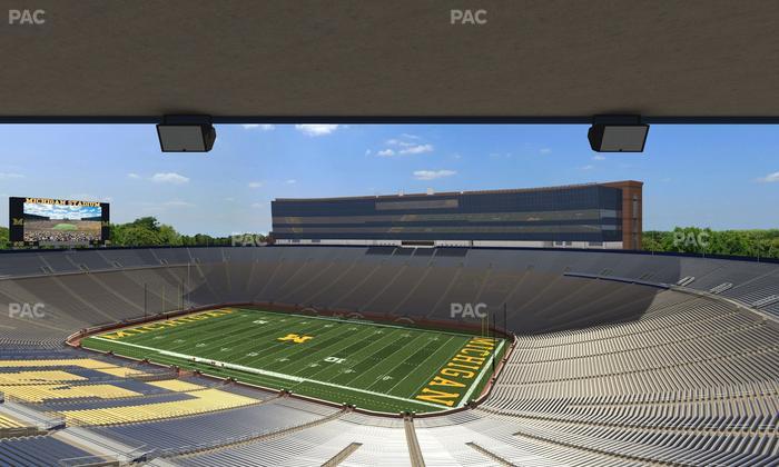 Michigan Stadium - Section 418 Seat View
