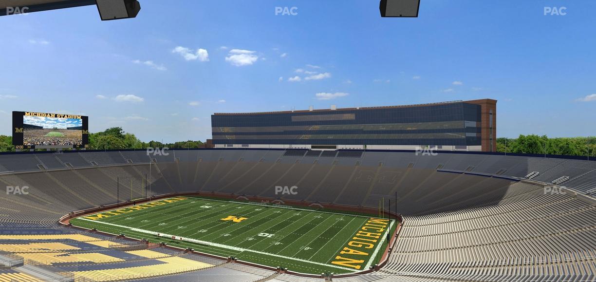 Michigan Stadium - Section 418 Seat View