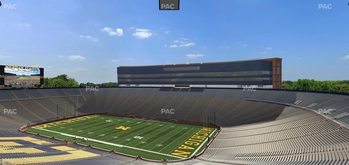 Michigan Stadium - Section 419 Seat View