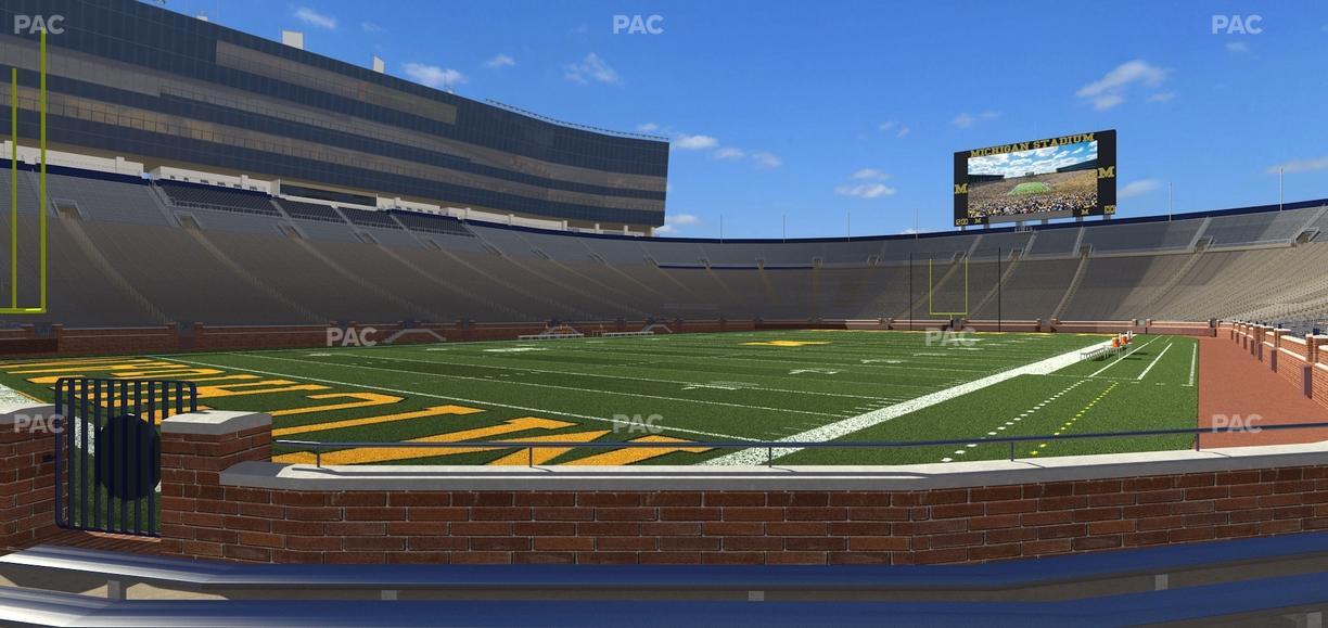 Michigan Stadium - Section 9 Seat View