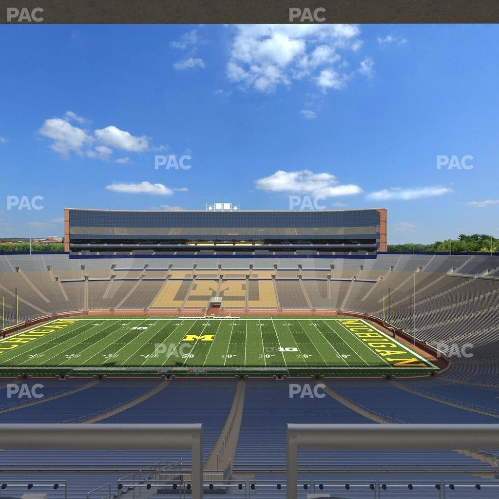 Michigan Stadium - Section West Side Chair Back 22 Seat View