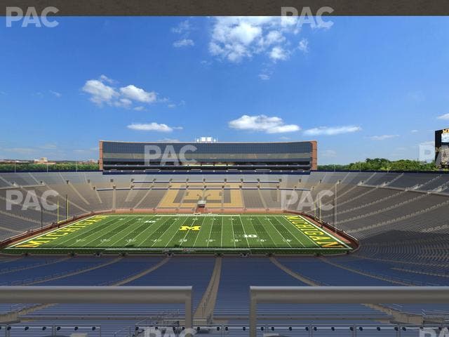 Michigan Stadium - Section West Side Chair Back 22 Seat View