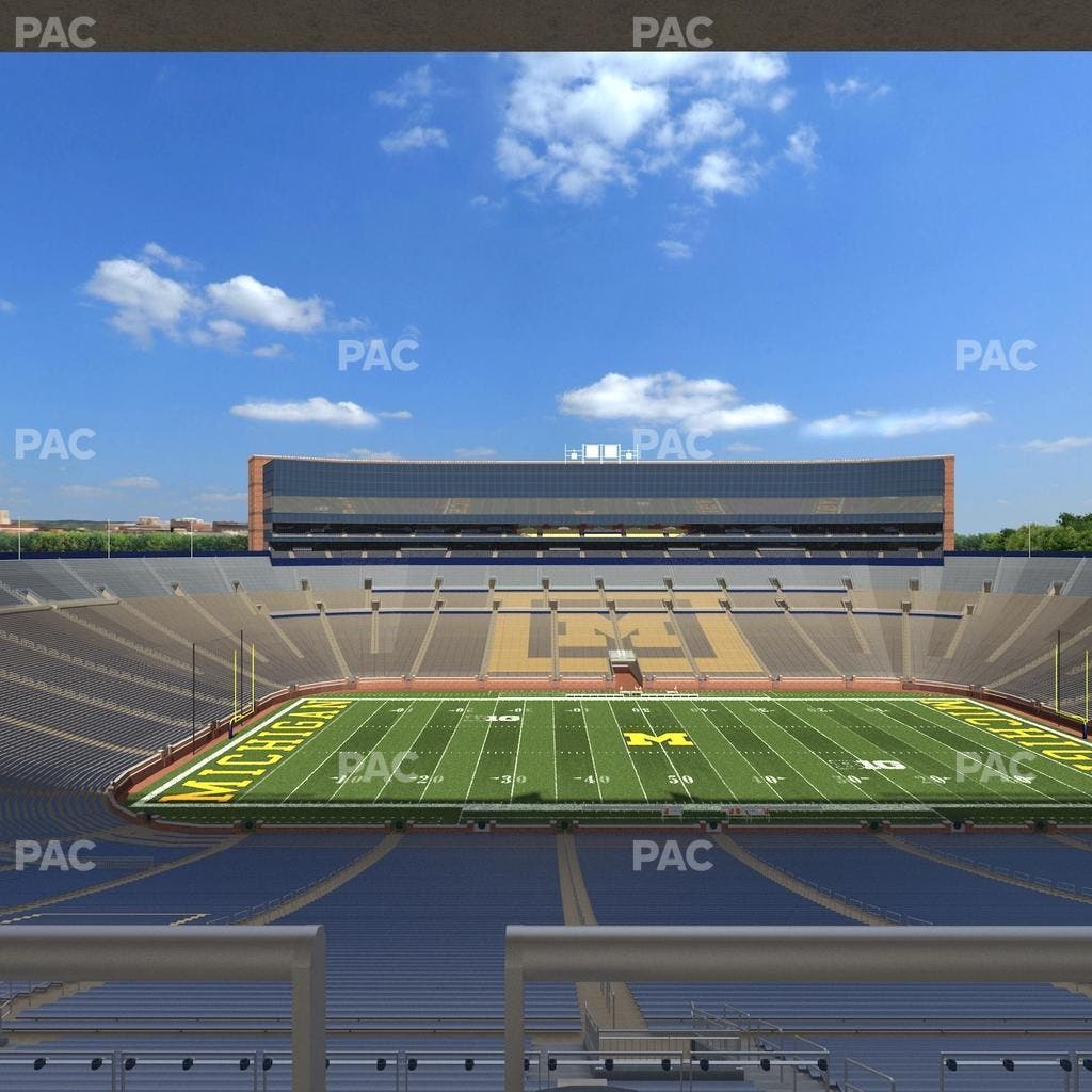Michigan Stadium - Section West Side Chair Back 24 Seat View