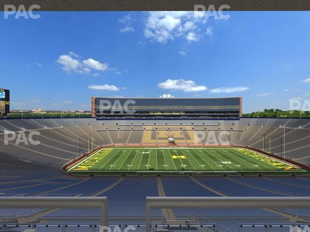 Michigan Stadium - Section West Side Chair Back 24 Seat View