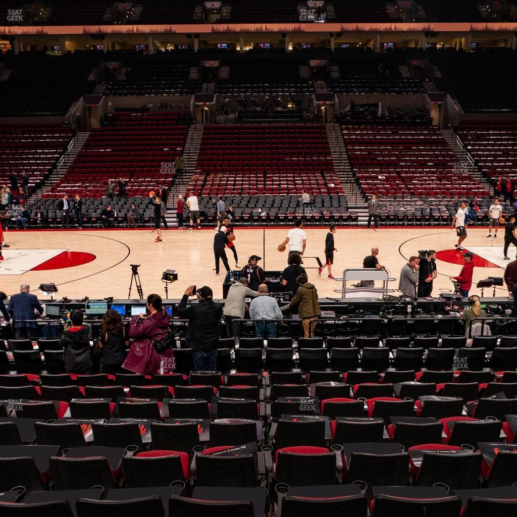 Moda Center - Section 101 Seat View