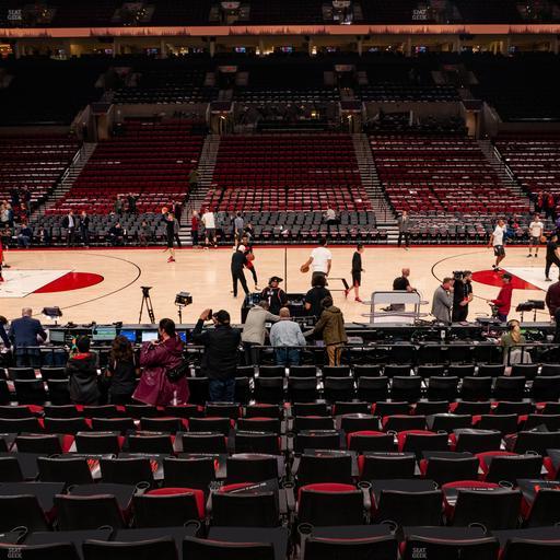 Moda Center - Section 101 Seat View