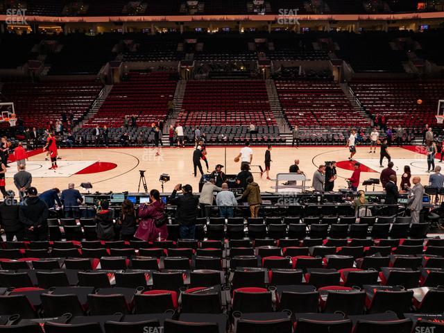 Moda Center - Section 101 Seat View