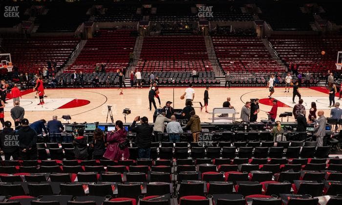 Moda Center - Section 101 Seat View