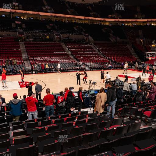 Moda Center - Section 102 Seat View