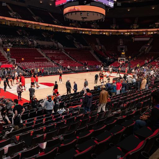 Moda Center - Section 103 Seat View