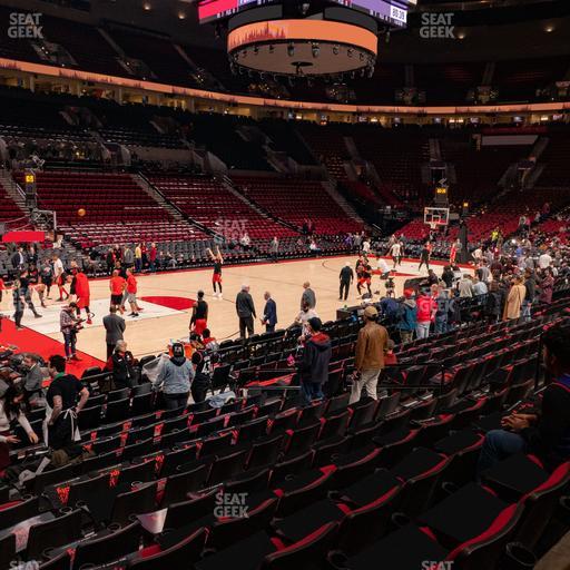 Moda Center - Section 103 Seat View