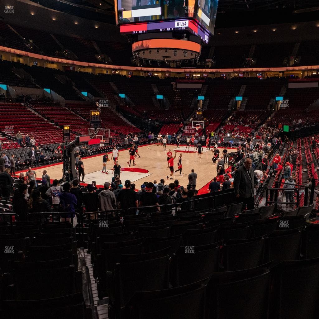 Moda Center - Section 105 Seat View