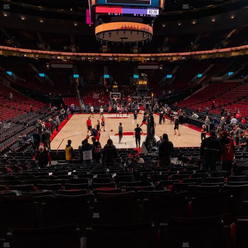 Moda Center - Section 107 Seat View