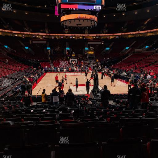 Moda Center - Section 107 Seat View