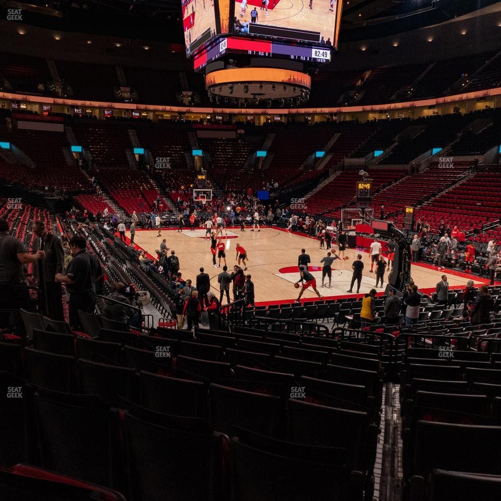 Moda Center - Section 108 Seat View