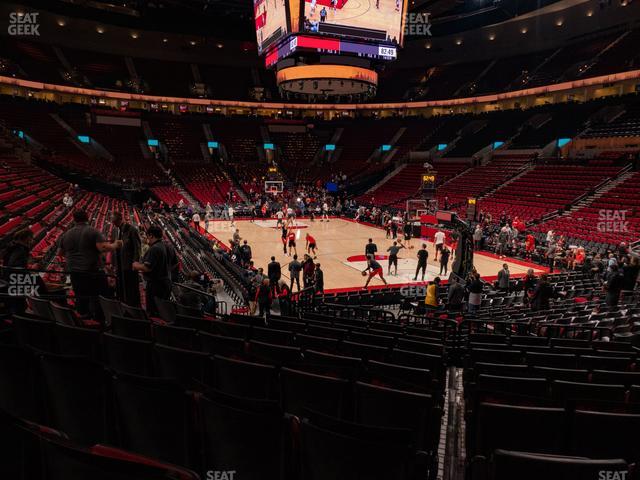 Moda Center - Section 108 Seat View