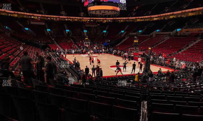 Moda Center - Section 108 Seat View
