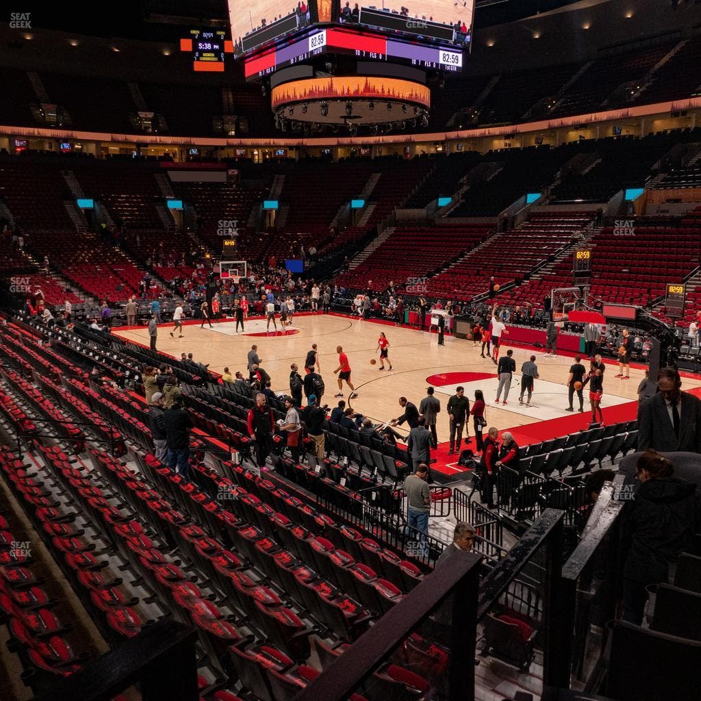 Moda Center - Section 109 Seat View